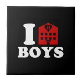 I Love Hotel Boys Tegeltje (Voorkant)