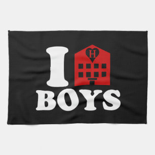 I Love Hotel Boys Theedoek