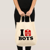 I Love Hotel Boys Tote Bag (Voorkant (product))