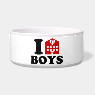 I Love Hotel Boys Voerbakje