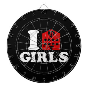I Love Hotel Girls Dartbord
