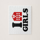 I Love Hotel Girls Legpuzzel (Verticaal)