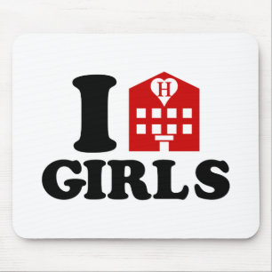 I Love Hotel Girls Muismat