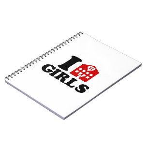 I Love Hotel Girls Notitieboek