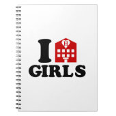 I Love Hotel Girls Notitieboek (Voorkant)
