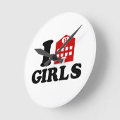 I Love Hotel Girls Ronde Klok (Hoek)