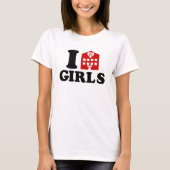 I Love Hotel Girls T-shirt (Voorkant)