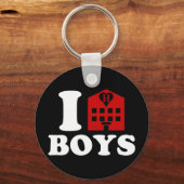 I Love Hotel Jongens Sleutelhanger (Voorkant)