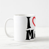 I Love House Music Koffiemok (Links)