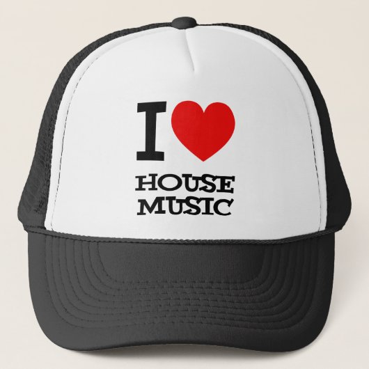 I Love House Music Pet (Voorkant)