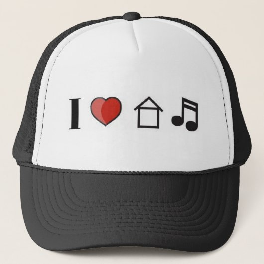 I Love House Music Pet (Voorkant)