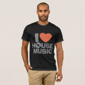 I Love House Music T-shirt (Voorkant volledig)
