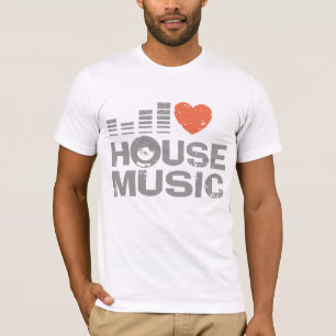 I Love House Music T-shirt