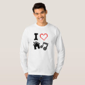 I Love House Music T-shirt (Voorkant volledig)