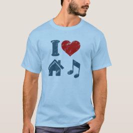 I Love House Music T-Shirt | Muziekgeschenken