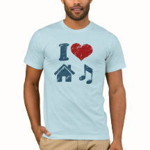 I Love House Music T-Shirt | Muziekgeschenken