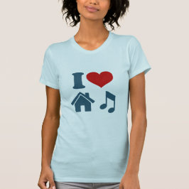 I Love House Music Women's T-Shirt