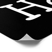 I Love Houston Poster (Hoek)