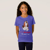 I Love Howling Beagles T-Shirt personaliseren (Voorkant volledig)