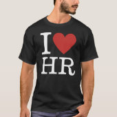 I ❤️ Love HR Custom Mannen T-shirt (Voorkant)