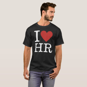 I ❤️ Love HR Custom Mannen T-shirt