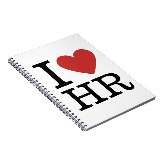I ❤️ Love HR - HR Afdeling/Personeel - Notitieboek (Rechterzijde)
