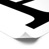 I ❤️ Love HR - HR Afdeling/Personeel - Perfect Poster (Hoek)