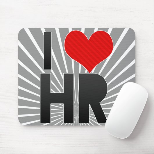 I Love HR Muismat (Met muis)