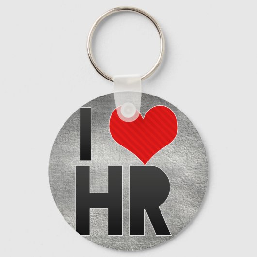 I Love HR Sleutelhanger (Voorkant)