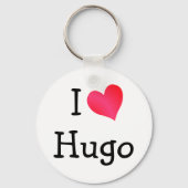 I Love Hugo Sleutelhanger (Voorkant)