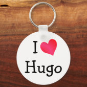 I Love Hugo Sleutelhanger (Voorkant)