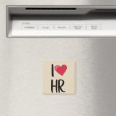 I Love Human Resources HR Magneet (Insitu (Vaatwasser))