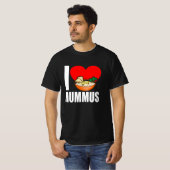 I Love Hummus T-shirt (Voorkant volledig)