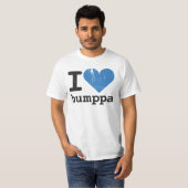 I Love Humppa Blue Value T-Shirt (Voorkant volledig)