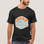 I Love Hunting Island Beach South Carolina Ocean W T-shirt (Voorkant)