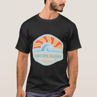 I Love Hunting Island Beach South Carolina Ocean W T-shirt