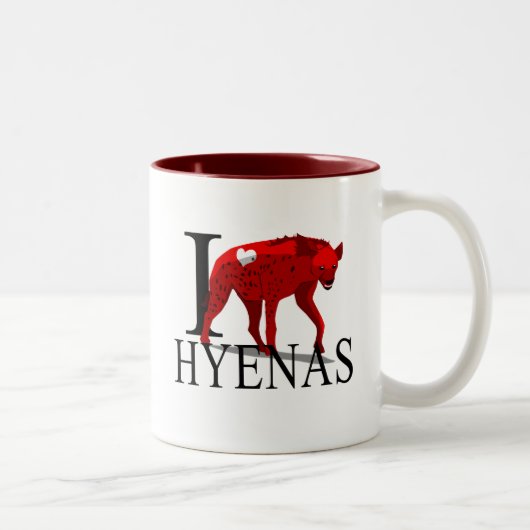 I Love Hyenas Mokken (Rechts)