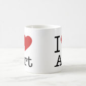 I Love (I Heart) Art Koffiemok (Center)