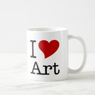 I Love (I Heart) Art Koffiemok