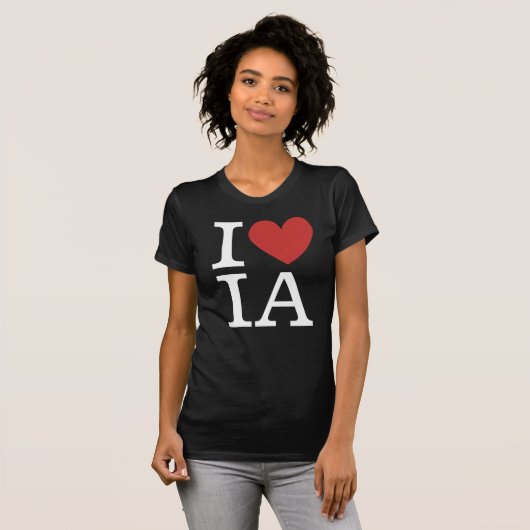 I ❤️ Love IA - Interne Audit Afdeling - T-shirt (Voorkant volledig)