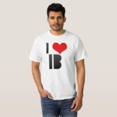 I Love IB T-shirt (Voorkant volledig)