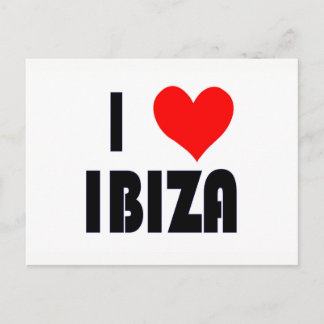 I Love Ibiza briefkaart
