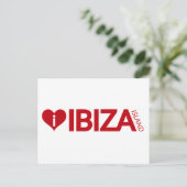 i Love Ibiza Island Original Authentic souvenirs Briefkaart (Staand voorkant)