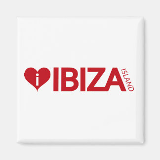 I Love Ibiza Island Original Authentic souvenirs. Magneet