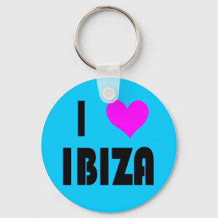 I Love Ibiza sleutelhanger
