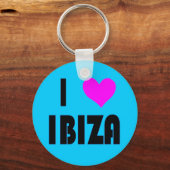 I Love Ibiza sleutelhanger (Voorkant)