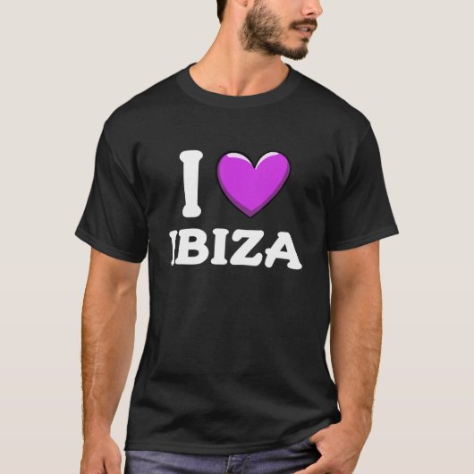I Love Ibiza Spain_1 T-shirt (Voorkant)