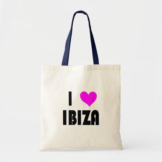 I Love Ibiza Tote Bag (Voorkant)