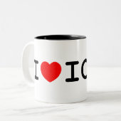 I Love ICAC Mok (Voorkant links)