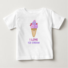 I Love Ice Cream Schattige Funny Summer Schattig